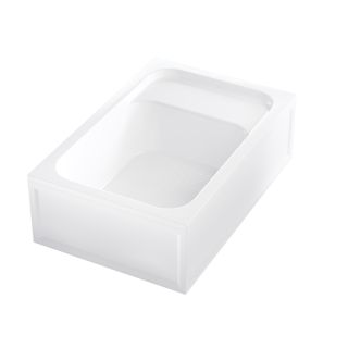 Душевой поддон прямоугольный RGW BC/L 16180682-91 с сиденьем 80x120см белый